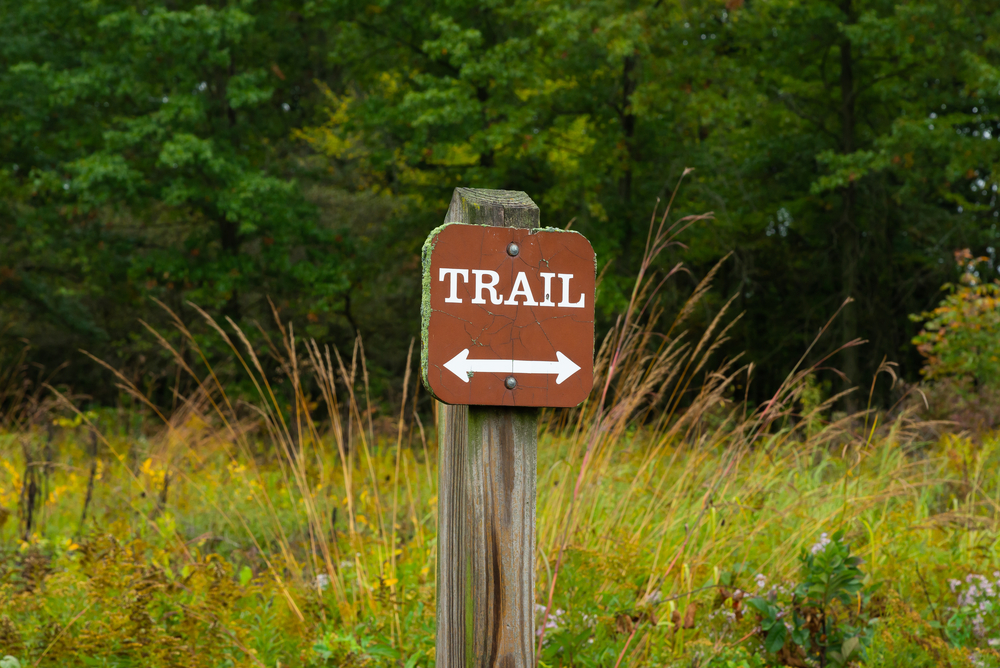 Trail sign