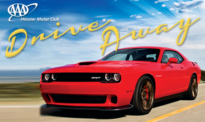 Win A Dodge Challenger From AAA Hoosier Motor Club!