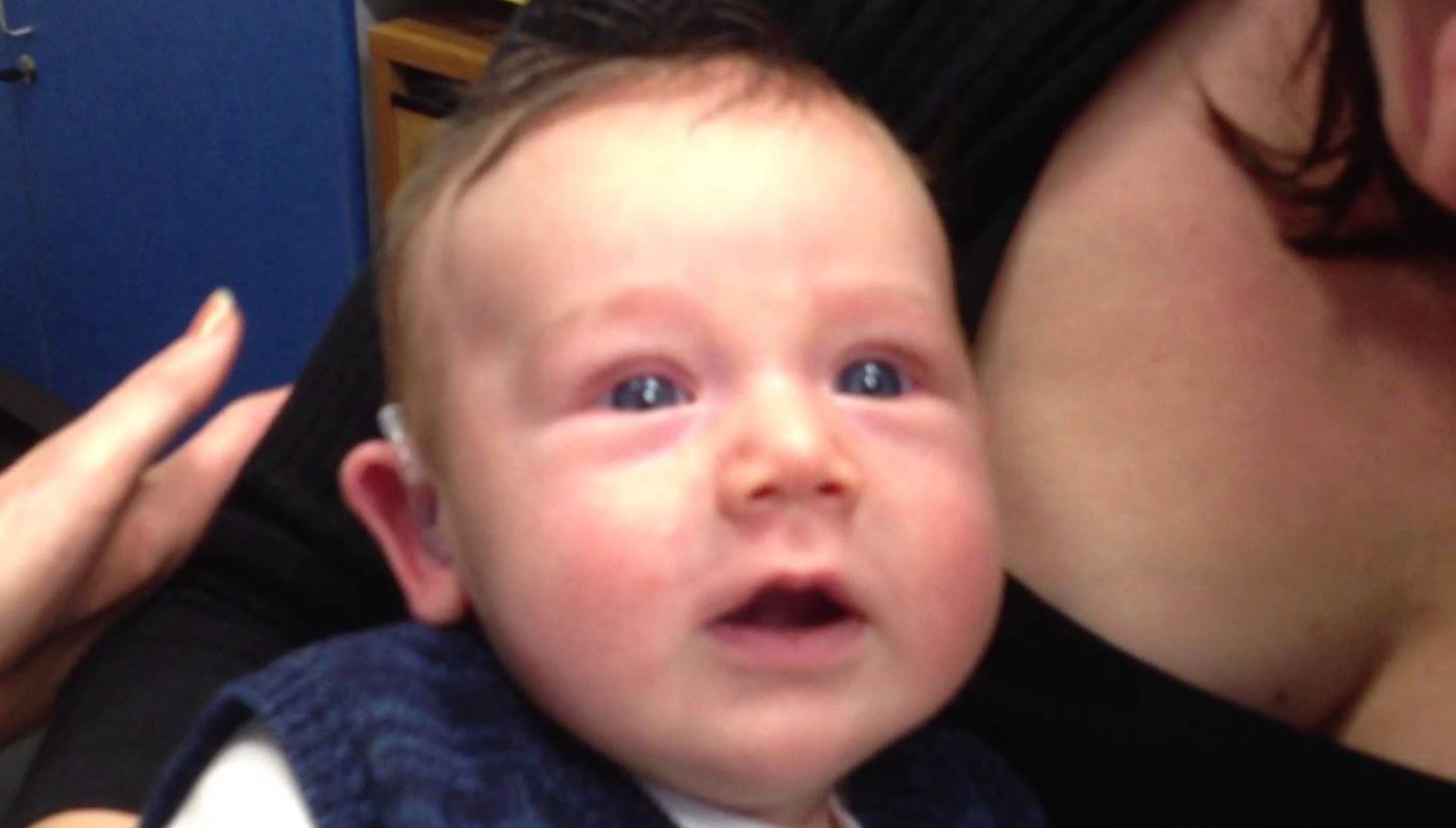 WATCH: Touching Video Of A Deaf Baby Hearing For The First Time