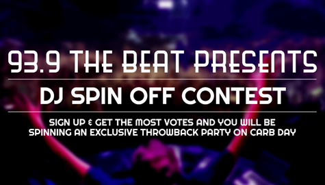 Vote for the DJ to Spin at our Carb Day Party