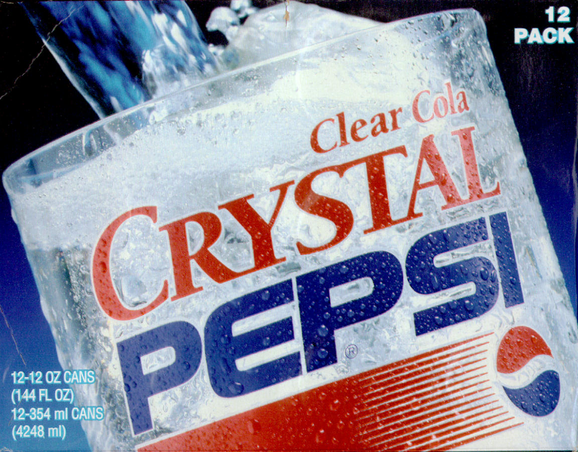 Crystal Pepsi To Make A Comeback?