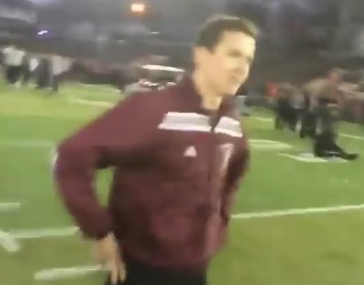 Kid Gets Brutal Promposal Rejection At Football Game