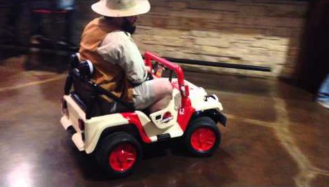 Jurassic World Meets Power Wheels!