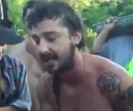 Video: Shia LaBeouf Caught Freestylin And Rockin A Rat-Tail