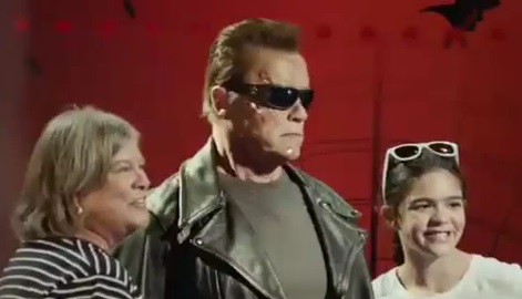 Video: Terminator Scares Fans At Wax Museum