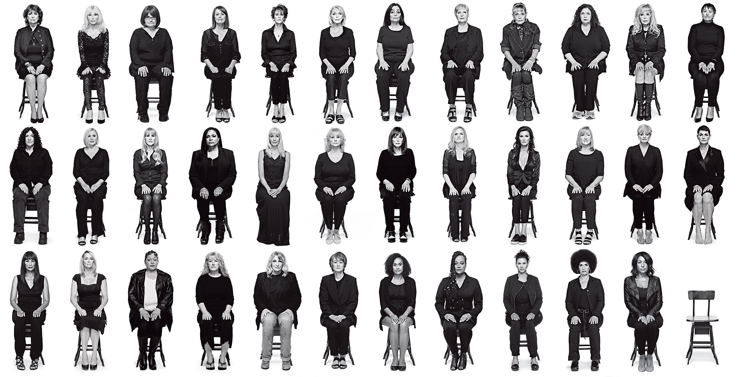 35 Of Bill Cosby’s Accusers Pose For One Powerful Picture