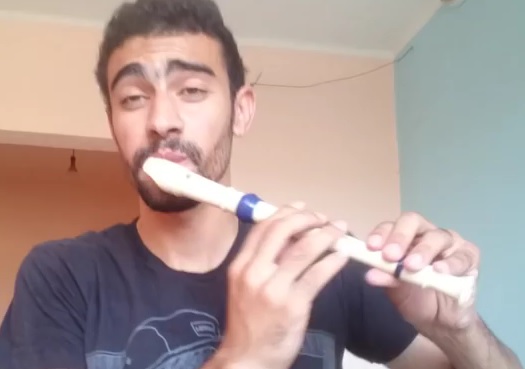 You GOTTA See This Guy Beat Boxing With A Recorder!