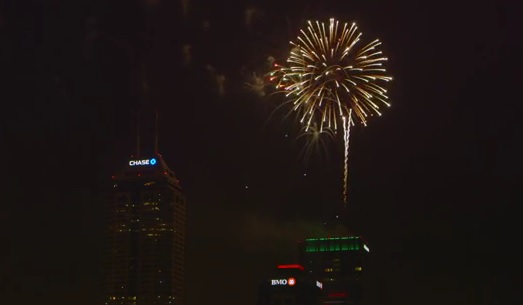 ICYMI: Full Downtown Indy Fireworks Show