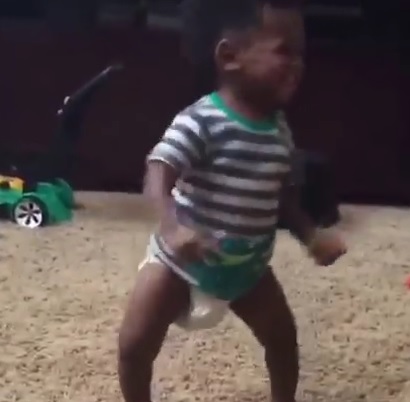 Video: NFL Star’s Baby TURNS UP When His Song Is On!