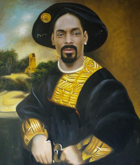 Bow Wow What? Snoop Dogg Is Reimagined In This Work Of Art