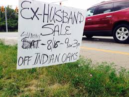 WATCH! Divorced Woman Has An Ex-Husband Sale!