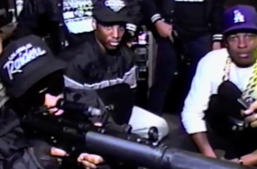 Video: Eazy-E Shows Off His New Gun In Interview