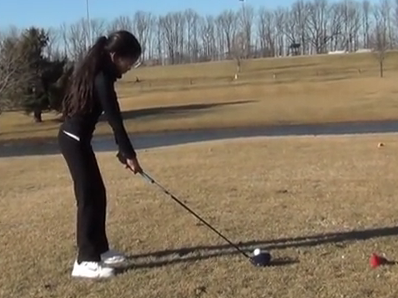 Video: Little Girl Sinks Hole In One For A Puppy!