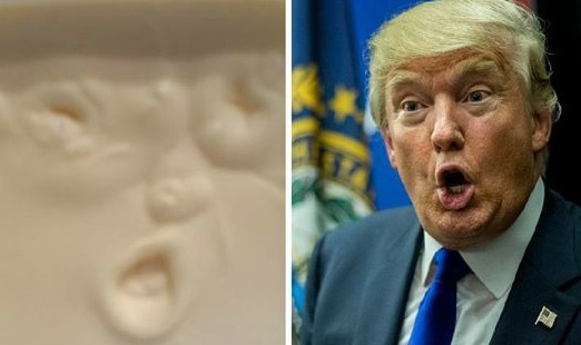 Woman Says Donald Trump’s Face Is In Her Butter