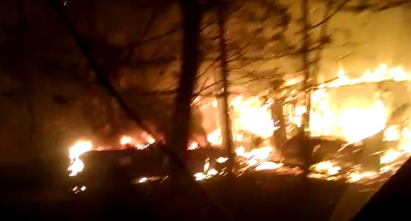See This Guy Narrowly Escape The California Wildfire