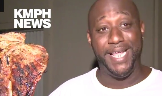 Video: Man Saves Family…And Ribs From Fire