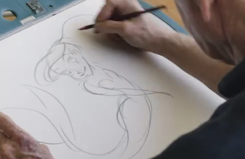 Watch The Animator Of The Little Mermaid Draw In Virtual Reality!