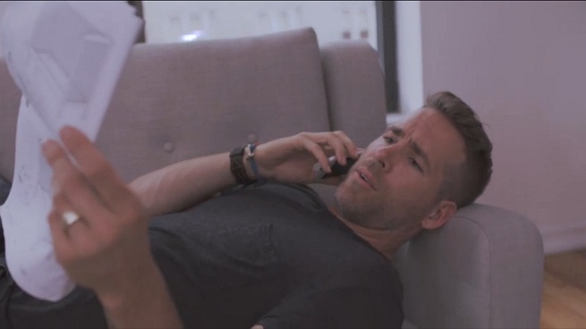 Ryan Reynolds on the struggle bus!